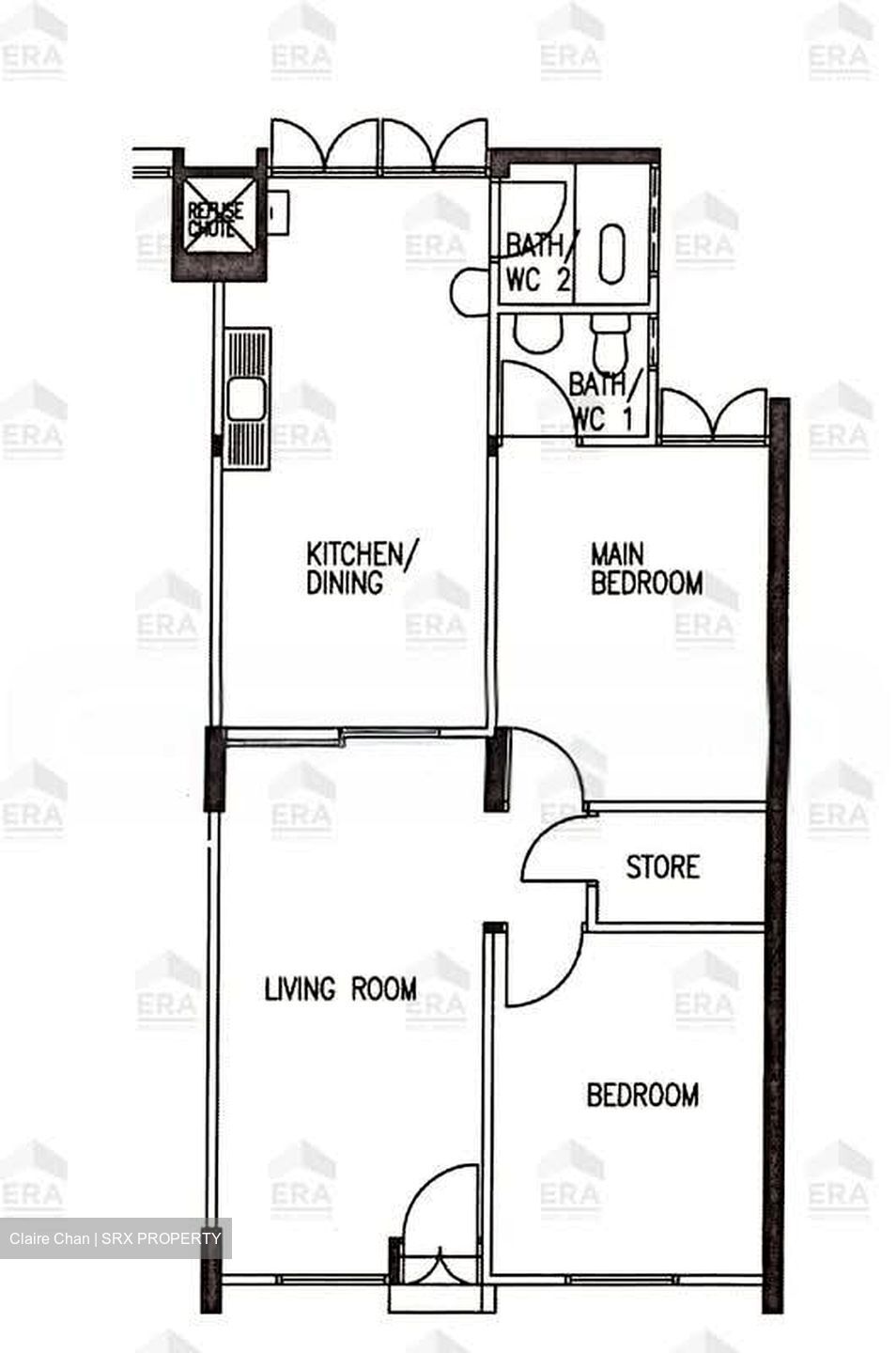 Blk 405 Ang Mo Kio Avenue 10 (Ang Mo Kio), HDB 3 Rooms #586764151